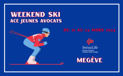 Week-end au ski de l’ACE-Jeunes Avocats Paris – 21 au 24 mars 2024 – Megève