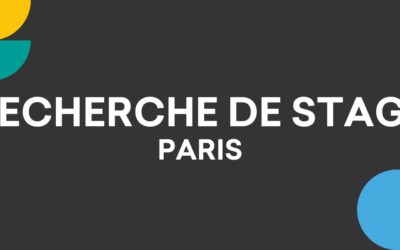 Recherche de stage à Paris pour janvier 2025