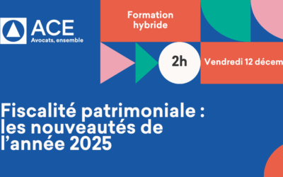 Fiscalité patrimoniale : les nouveautés de l’année 2025