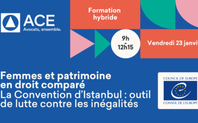 Conférence « Femmes et patrimoine en droit comparé, la Convention d’Istanbul : outil de lutte contre les inégalités », le vendredi 23 janvier 2026