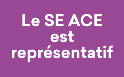 Le SE ACE est représentatif