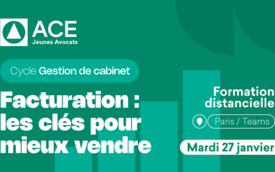 Formation distancielle « Facturation : les clefs pour mieux vendre » – Mardi 27 janvier 2026 de 18h00 à 20h