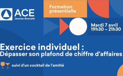 Formation présentielle « Dépasser son plafond de chiffre d’affaires » le 7 avril