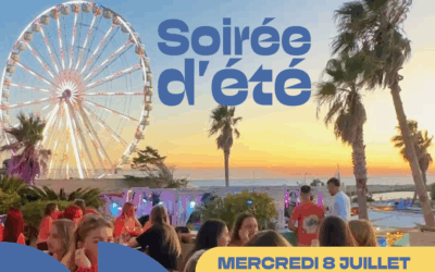 Soirée d&rsquo;été ACE & ACE JA PACA – Corse » le 8 juillet 2026 à 19h30 à Marseille (SPORTBEACH)
