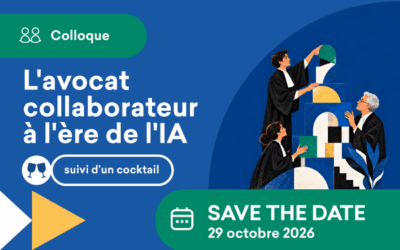 Formation présentielle « L&rsquo;avocat collaborateur repensé à l&rsquo;ère de l&rsquo;IA » Jeudi 29 octobre 2026 de 19h30 à 21h30